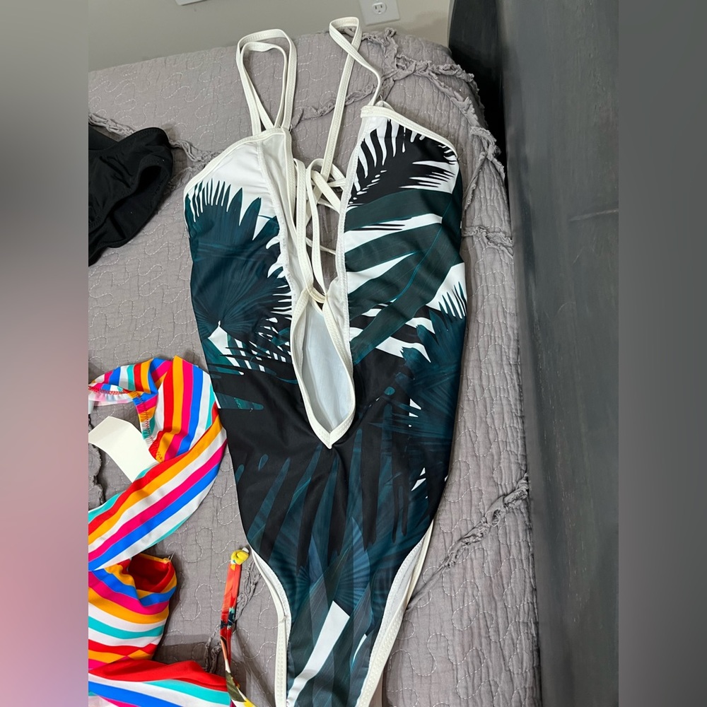 One piece bathing suit